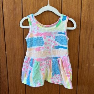 Vintage 90s Colorful Baby Dress